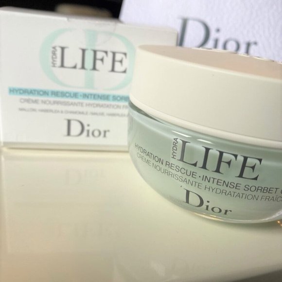 DIOR HYDRA LIFE HYDRATION RESCUE INTENSE SORBET CRÈME. BNIB. 50ml. RRP$ - Picture 5 of 8